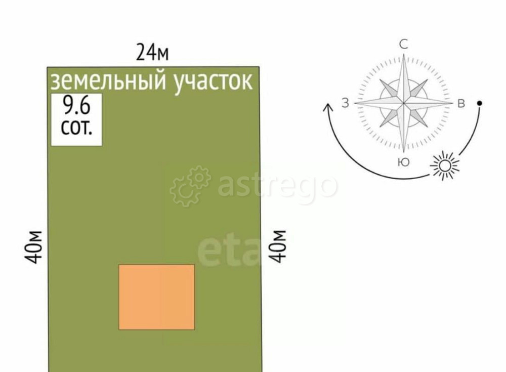 Дом, 61.1 м2, 9.6 сотки, 1 эт. Москва - изображение 5