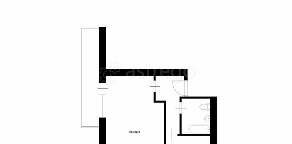 1-комн. квартира, 29.9 м2, 3/9 эт. Москва - изображение 6
