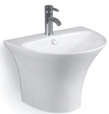 Раковина подвесная Cerama LUX NB 165 (57х49х40) Красноярск