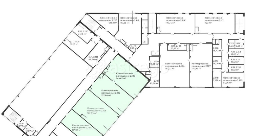 Офис, 558 м2 Санкт-Петербург - изображение 2