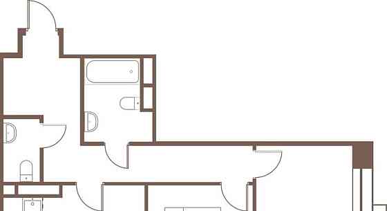 3-комн. квартира, 56.93 м2, 22/24 эт. Ивантеевка