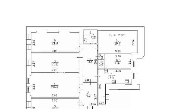 6-комн. квартира, 159 м2, 6/6 эт. Санкт-Петербург