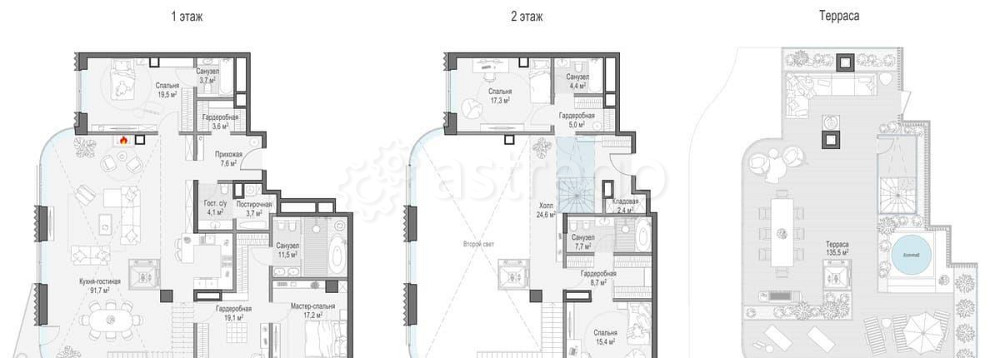 4-комн. квартира, 276 м2, 13/14 эт. Москва - изображение 1