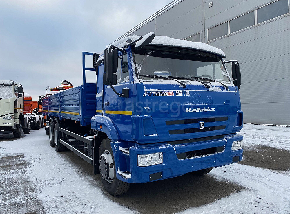 Бортовой автомобиль КАМАЗ 65117-7010-56 (5Н) борт тент Евро 5 Краснодар - изображение 1