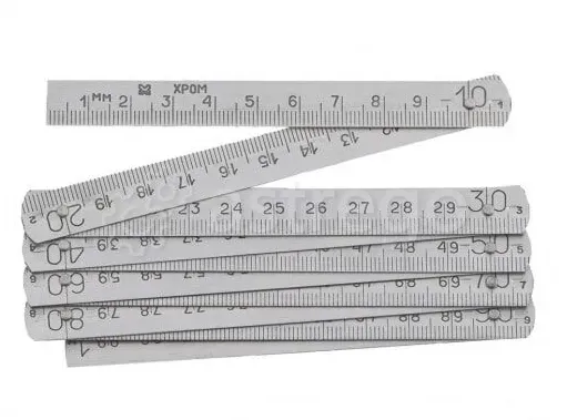 Метр складной 1.0 м ХРОМ Новосибирск - изображение 1