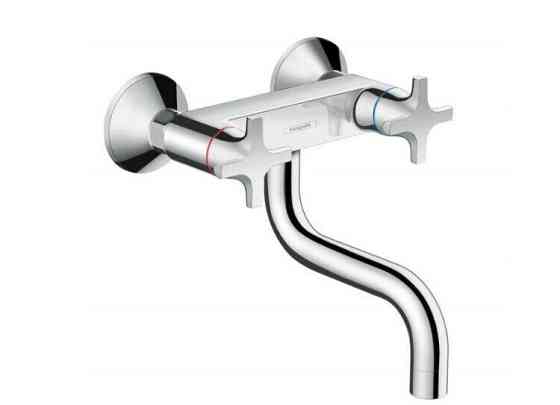 Смеситель для кухни Hansgrohe, Logis M32, тип открывания воды - двухвентильный 71287000 Москва