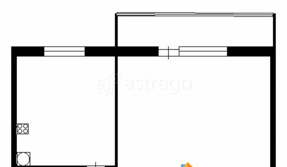 1-комн. квартира, 35 м2, 1/5 эт. Красноярск - изображение 7