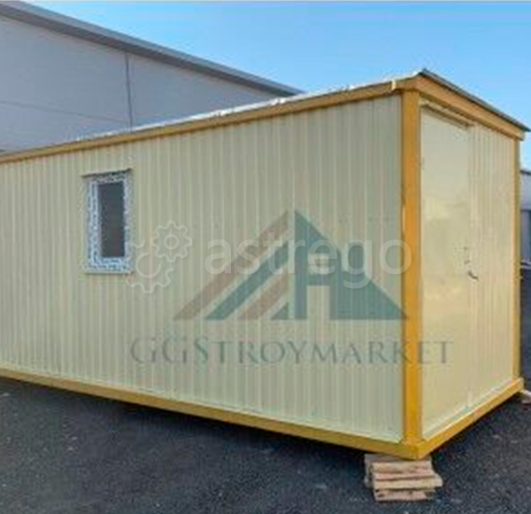 Бытовка дачная БК-01-3 6.0х2.4 м утепленная для проживания GGStroyMarket, Россия Москва - изображение 1