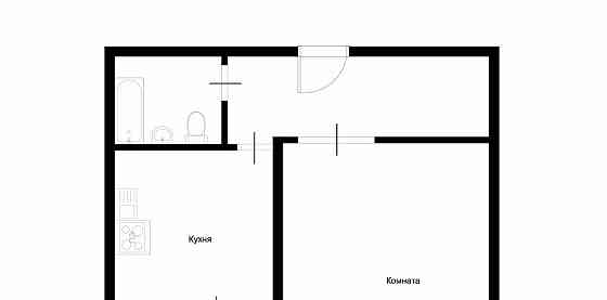 1-комн. квартира, 38.6 м2, 10/17 эт. Москва