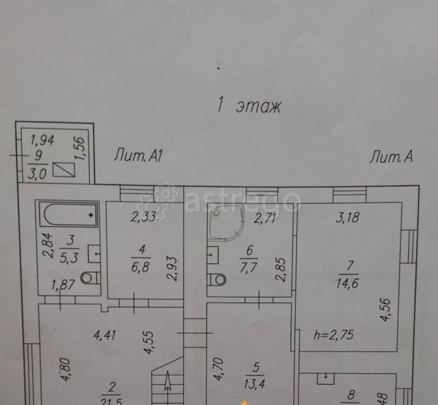 Дом, 139 м2, 2.5 сотки, 2 эт. Красноярск - изображение 1