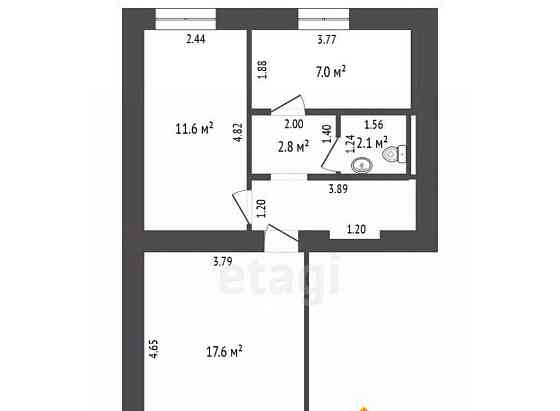 Торговое помещение, 46 м2 Шебекино
