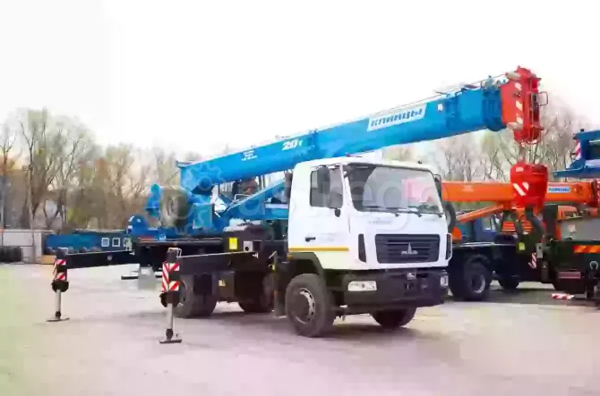 Автокран 16 т Клинцы КС-35719-5-02 на шасси МАЗ-5340С2 4х2 Самара - изображение 1