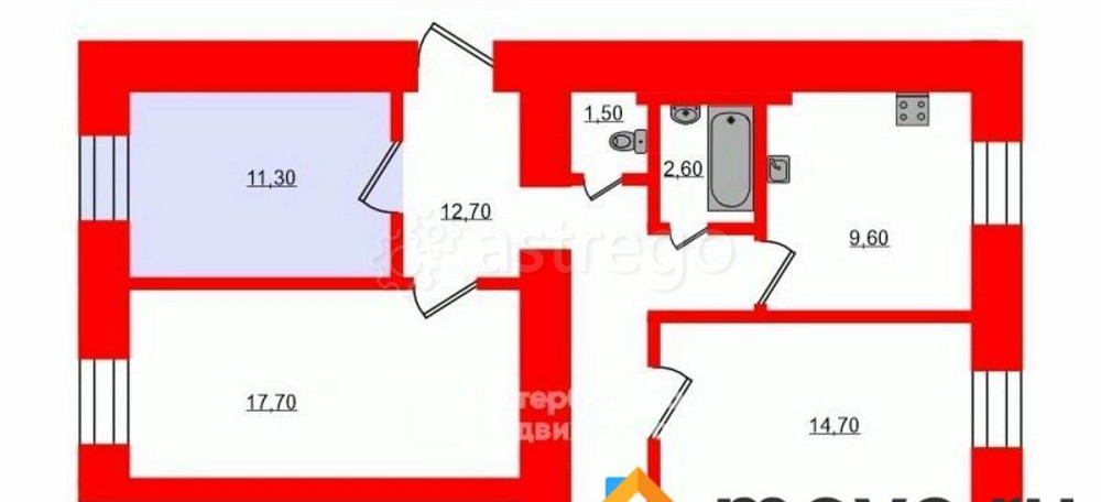 Комната, 11.3 м2, 2/3 эт. Санкт-Петербург - изображение 5