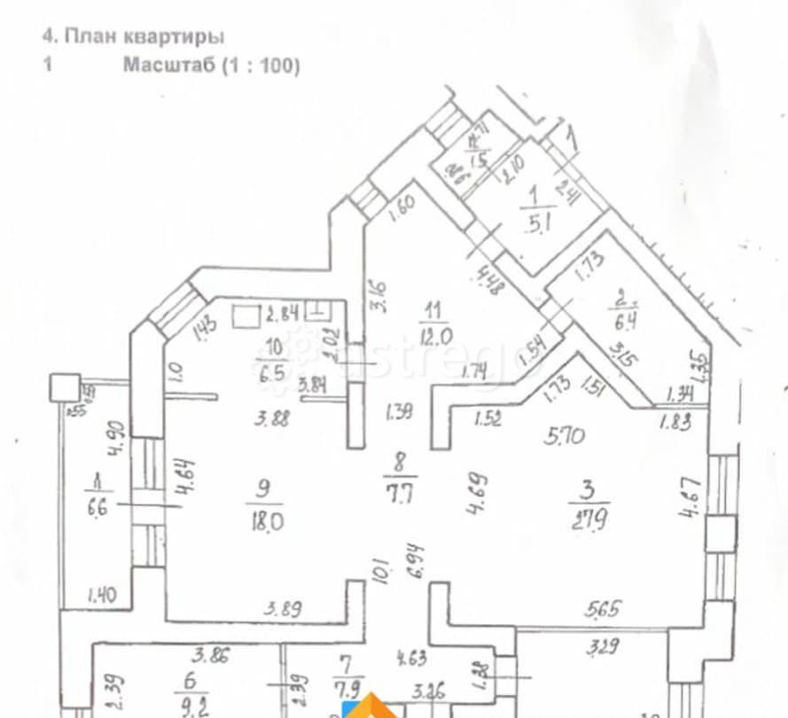 5-комн. квартира, 147.2 м2, 2/6 эт. Уфа - изображение 6
