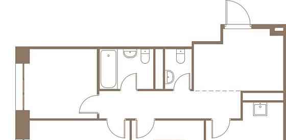 3-комн. квартира, 72 м2, 20/25 эт. Пушкино