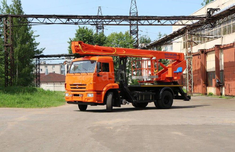 Автовышка ПСС-131.29 на шасси КамАЗ 43253 ЗЭМЗ Самара - изображение 1