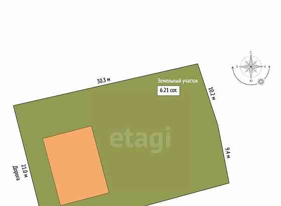 Дом, 45.3 м2, 6.2 сотки, 1 эт. Котлас