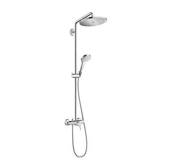 Душевая стойка Hansgrohe, Croma Select, смеситель - есть, тип открывания воды - однорычажный Москва