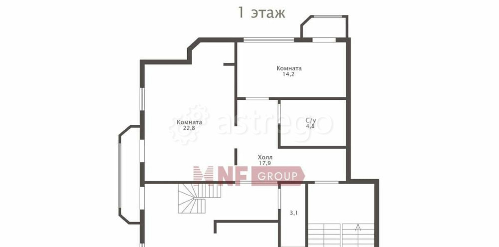 6-комн. квартира, 254.7 м2, 3/3 эт. Санкт-Петербург - изображение 6