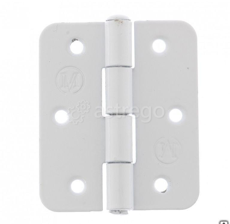 Петля накладная ПН5-60, белая, 4 шт, (Металлист) Россия Новосибирск - изображение 1