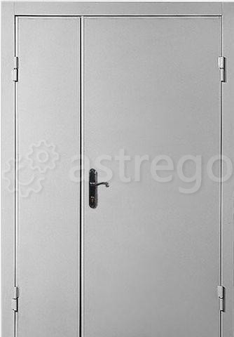 Дверь противопожарная дымогазонепроницаемая 1 и 2-х створчатая Иркутск - изображение 1