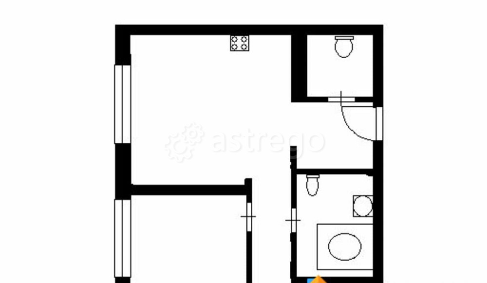 2-комн. квартира, 44 м2, 4/5 эт. Красноярск - изображение 7