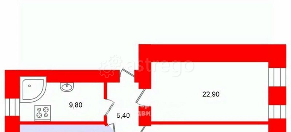 Комната, 13.2 м2, 4/4 эт. Санкт-Петербург - изображение 2
