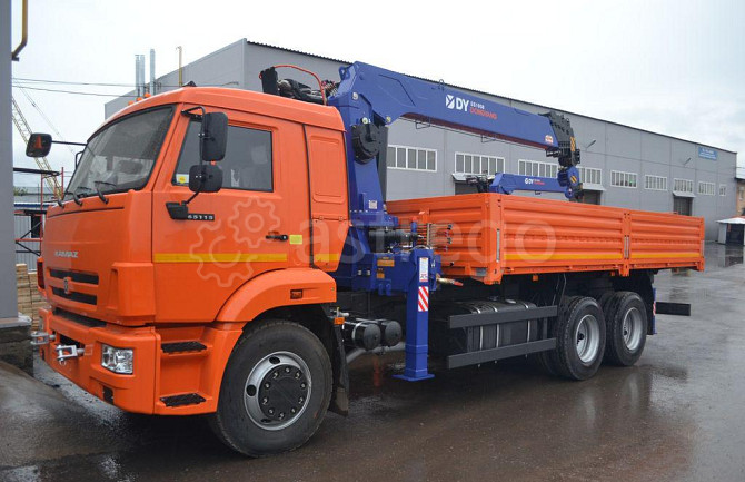 Кран-манипулятор HKTC HLC-7016L на шасси КАМАЗ 43118 Москва - изображение 1