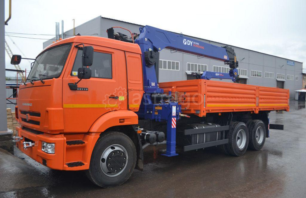 Кран-манипулятор HKTC HLC-7016L на шасси КАМАЗ 43118 Москва - изображение 1
