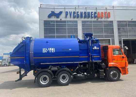 Мусоровоз КО-449-02 на шасси КамАЗ 65115-48, 22 м3 боковая загрузка универсальный захват Коммаш Краснодар