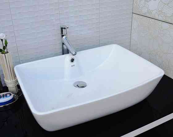 Раковина на столешницу Cerama LUX 9121 (59х42х15,5) Красноярск