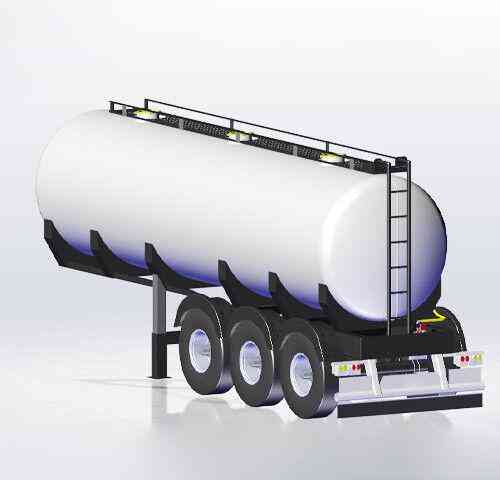 Газовоз заправщик СПГ полуприцеп-цистерна криогенная для метана ППЦП-19 Екатеринбург