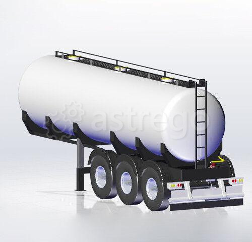 Газовоз заправщик СПГ полуприцеп-цистерна криогенная для метана ППЦП-19 Екатеринбург - изображение 1