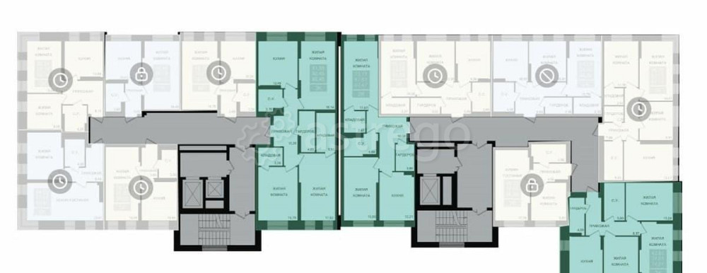 3-комн. квартира, 92.45 м2, 10/20 эт. Красноярск - изображение 7