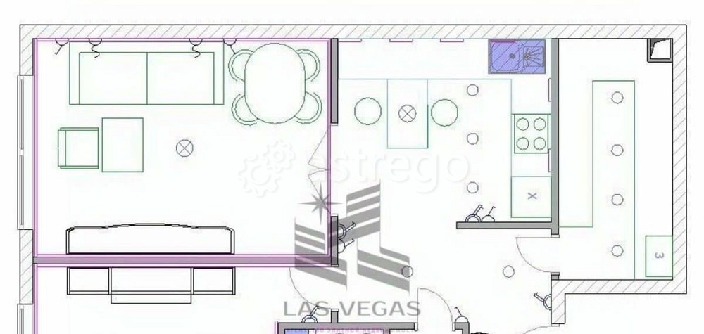 3-комн. квартира, 58.1 м2, 5/23 эт. Москва - изображение 2