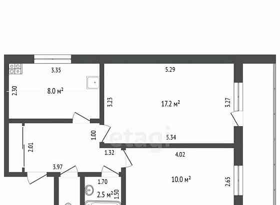 2-комн. квартира, 50.6 м2, 5/5 эт. Стерлитамак