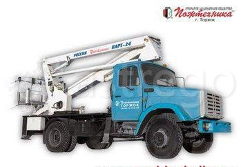 Подъемник автомобильный рычажно-телескопический ПАРТ-24 ЗИЛ-433362 Новосибирск - изображение 1