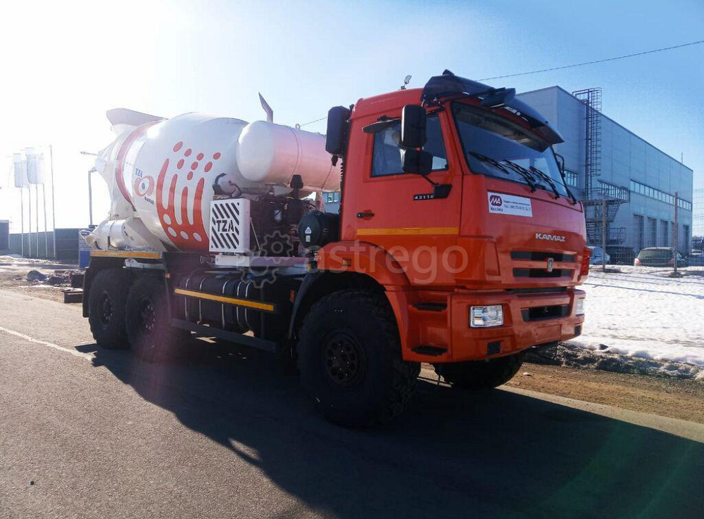 Автобетоносмеситель 5814Т6 на шасси КАМАЗ-43118 (ТЗА) 6 м.куб. Самара - изображение 1