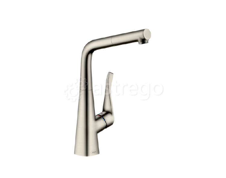 Смеситель для кухни Hansgrohe, Metris M71, тип открывания воды - однорычажный 14821800 Москва - изображение 1