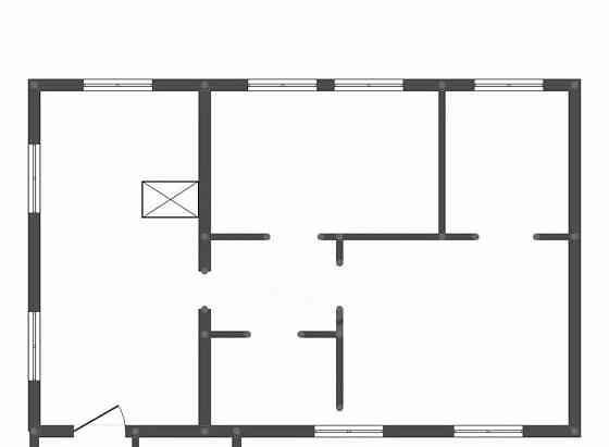 Дом, 54.3 м2, 5.58 га, 1 эт. Свободный
