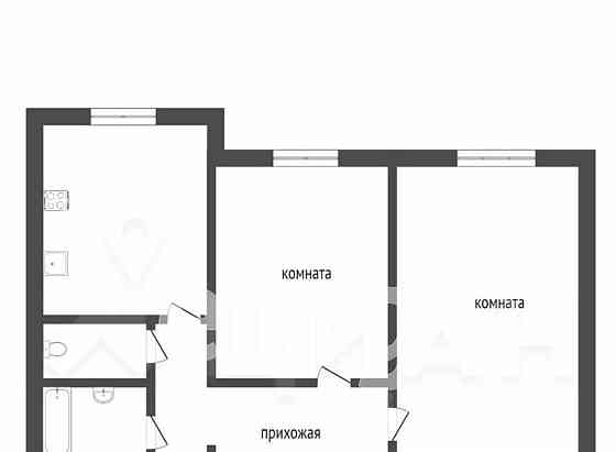 2-комн. квартира, 53 м2, 13/16 эт. Москва
