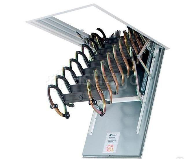 Лестница огнестойкая металлическая 50х80 LSF-300 Уфа - изображение 1