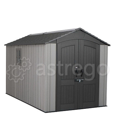 Усиленный пластиковый сарай для дачи LifeTime WoodLook, 712 (2,04м*3,44м) Екатеринбург - изображение 1