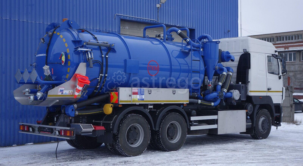 ТКМ-630Д (илосос МАЗ 6312С9-8575-012, 15м3+1,5м3 (ил/вода), насос 2600м3/час, сист.гидроразмыва Краснодар - изображение 1