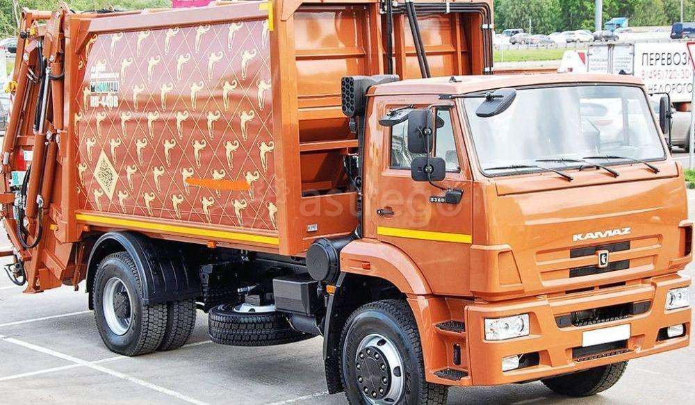 Мусоровоз КО-440В шасси Камаз 53605, кузов 19 м3. Самара - изображение 1