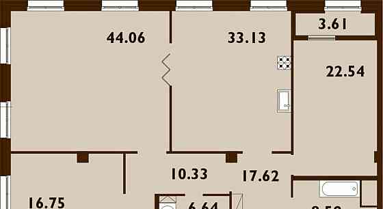 4-комн. квартира, 200 м2, 7/8 эт. Санкт-Петербург