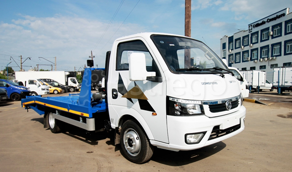 Эвакуатор на базе Dongfeng Captain-T (2j) 3200 мм рабочая длина платформы 4000 мм, ширина платформы  Самара - изображение 1