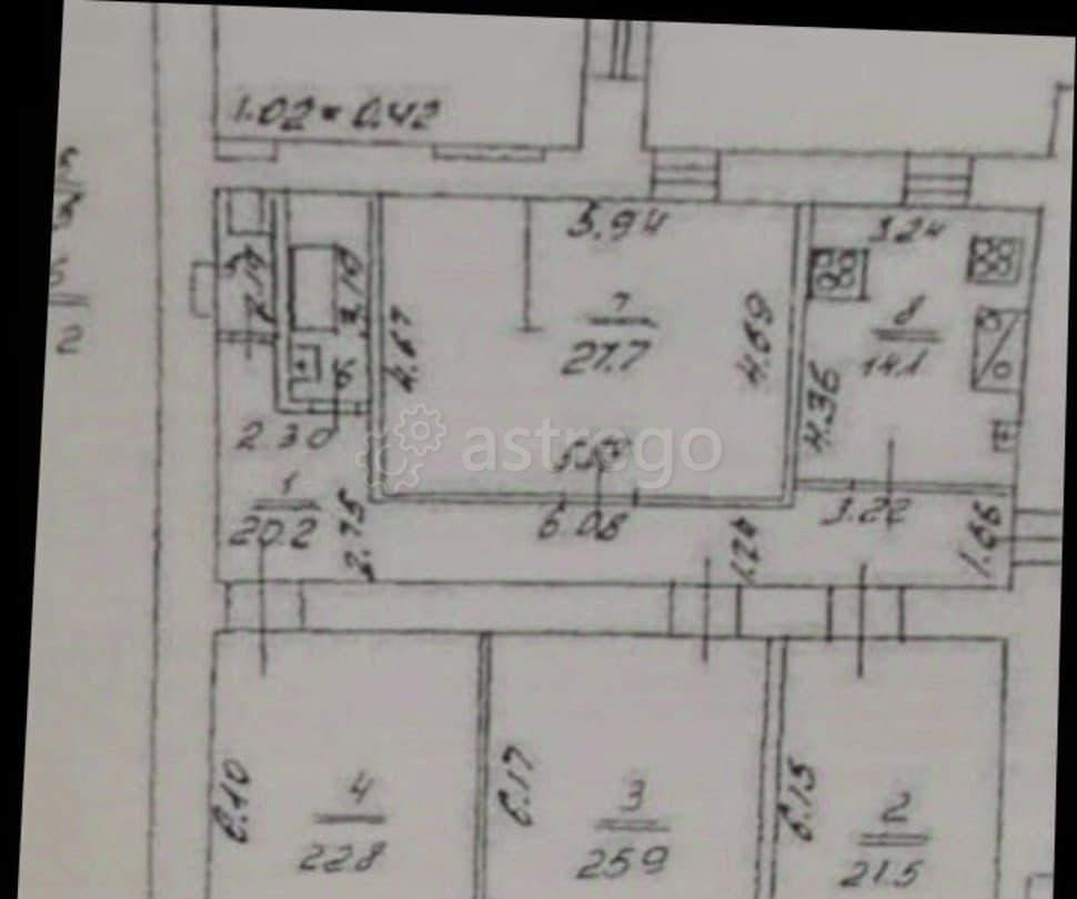 4-комн. квартира, 139 м2, 4/4 эт. Санкт-Петербург - изображение 2