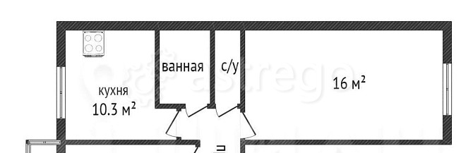2-комн. квартира, 47.6 м2, 3/5 эт. Бийск - изображение 3
