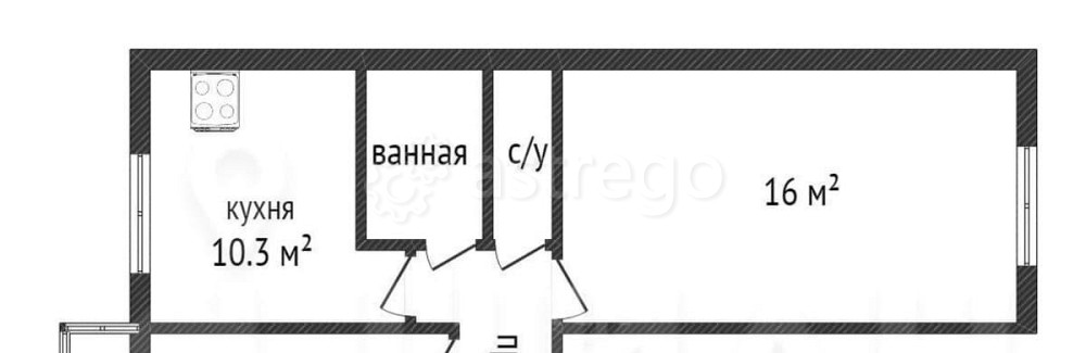2-комн. квартира, 47.6 м2, 3/5 эт. Бийск - изображение 3